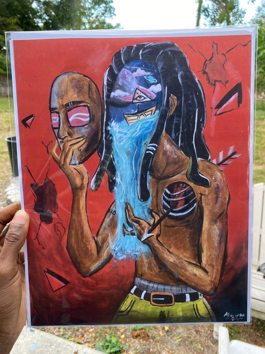 "Sun in the 12th House" illustration
