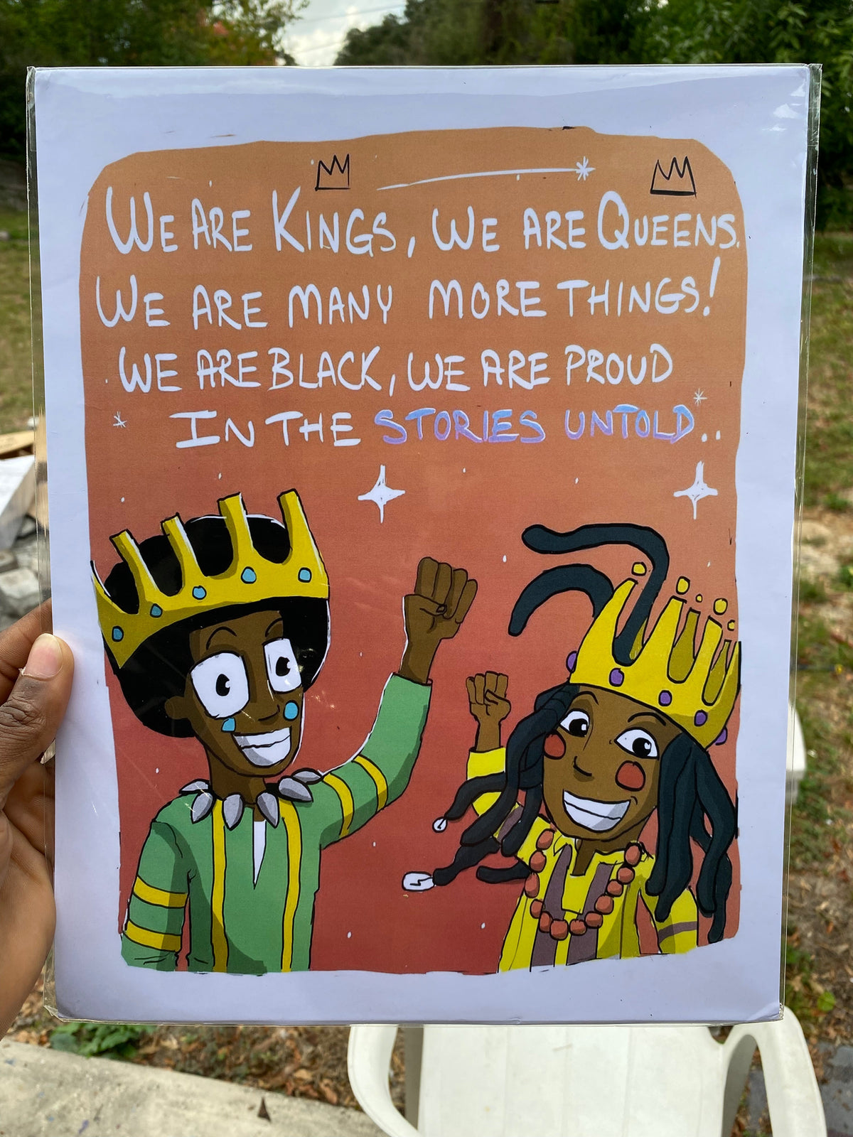 "We are Kings! we are Queens!" Framed Print