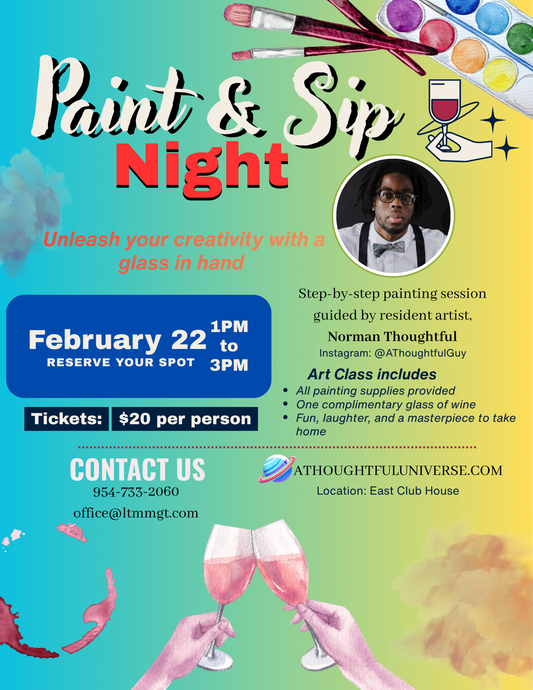 FEBRUARY PAINT & SIP NIGHT